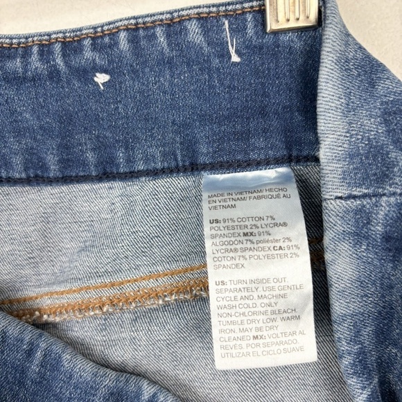 Chico's Jegging Ankle Snap Up Side Detail Pull On Stretch Jeans Sz 1 (US 8) - Picture 8 of 8